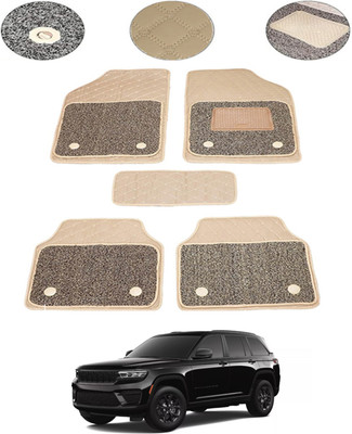 MSNP Leatherite 7D Mat For  Universal For Car(Beige)