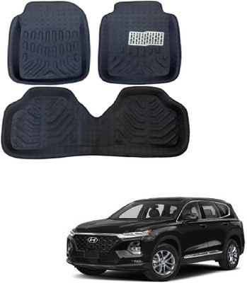 ROSHNEER ENTERPRISES PVC 3D Mat For  Hyundai SantaFe(Black)