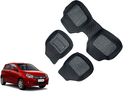 AUTO PEARL Leatherite 7D Mat For  Maruti Celerio(Black)