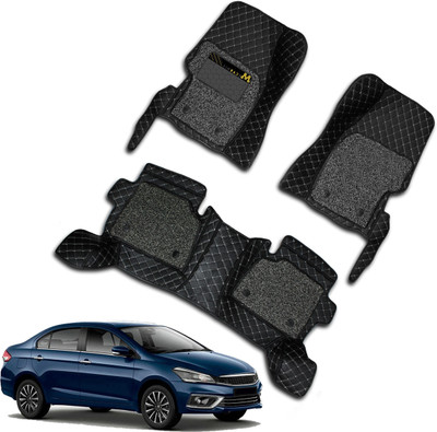 VIAZ VENTURES Leatherite 7D Mat For  Maruti Suzuki Ciaz(Black)