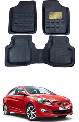 ARNEJA Polyutherine 3D Mat For  Hyundai Fluidic Verna 4S(Black)