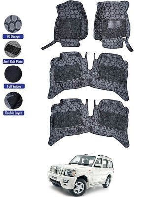 TOFIT ENTERPRISE Leatherite 7D Mat For  Mahindra Scorpio(Black)