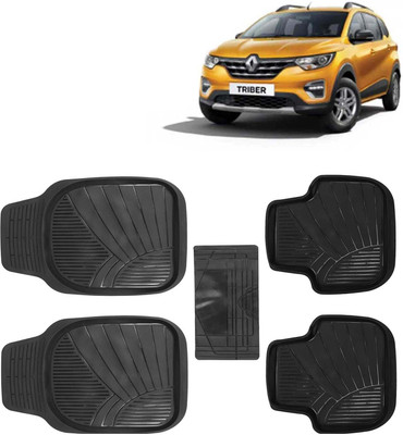 Kingsway PVC Tray Mat For  Renault Triber(Black)