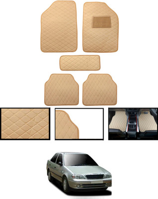 CCMM Leatherite Standard Mat For  Maruti Suzuki Esteem(Beige)