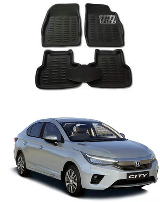 arneja trading company Polyutherine 3D Mat For  Honda City ZX(Black)