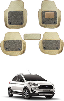 RKPSP Leatherite 7D Mat For  Ford Freestyle(Beige)