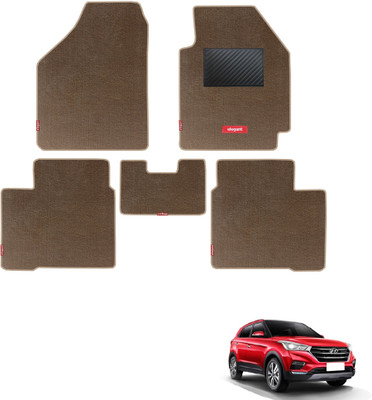 elegant Polypropylene Standard Mat For  Hyundai Creta(Beige)