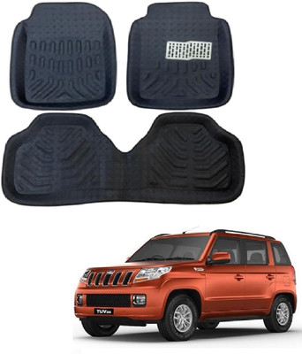 ROSHNEER ENTERPRISES PVC 3D Mat For  Mahindra TUV 300(Black)
