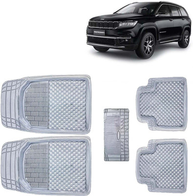 Kingsway PVC Tray Mat For  Jeep Universal For Car(Clear)