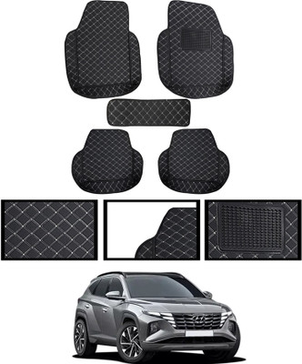 MATIES Leatherite 7D Mat For  Hyundai Tucson(Black)
