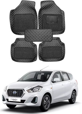 arneja trading company Leatherite 7D Mat For  Datsun Go+(Black)