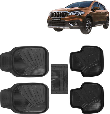 Kingsway PVC Tray Mat For  Maruti Suzuki S-Cross(Black)