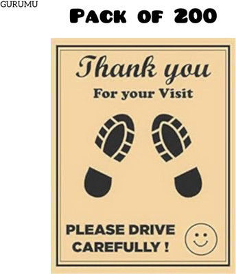GURUMU Paper Disposable Paper Mat For  Universal For Car(Brown)