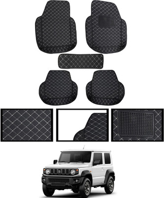 AYW Leatherite 7D Mat For  Maruti Jimny(Black)
