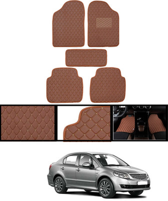 MSNP Leatherite Standard Mat For  Maruti Suzuki SX4(Brown)