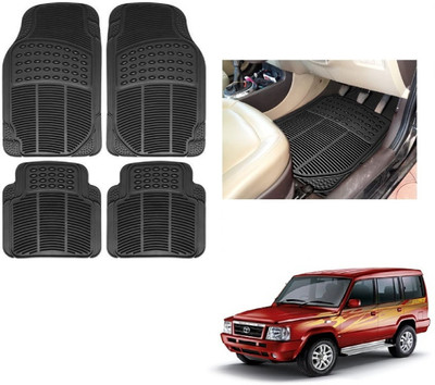ROSHNEER ENTERPRISES Rubber Standard Mat For  Tata Sumo Gold(Black)