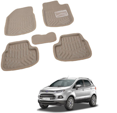 ROSHNEER ENTERPRISES PVC 3D Mat For  Force Endeavour(Beige)