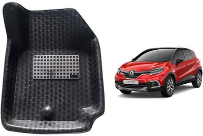 ROSHNEER ENTERPRISES PVC Tray Mat For  Renault Captur(Black)