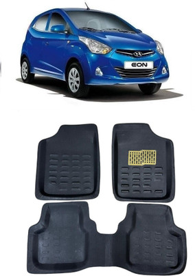 arneja trading company Polyutherine 3D Mat For  Hyundai Eon(Black)