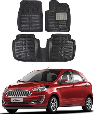 arneja trading company Polyutherine 3D Mat For  Ford Figo(Black)