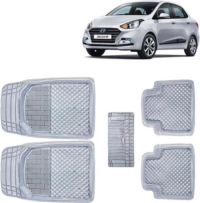 Kingsway PVC Tray Mat For  Hyundai Xcent(Clear)