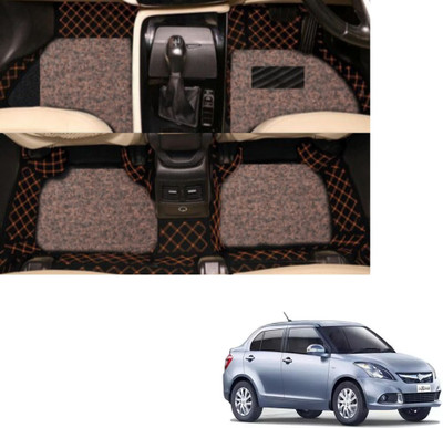 Autoclow Leatherite 7D Mat For  Maruti Suzuki Swift Dzire(Beige, Brown)
