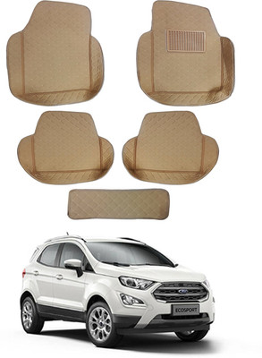 MATIES Leatherite 7D Mat For  Ford Ecosport(Beige)