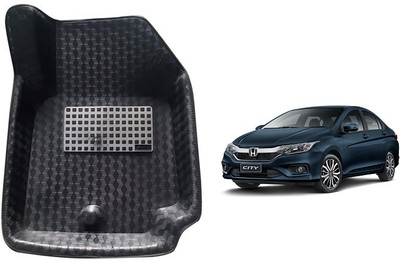 ROSHNEER ENTERPRISES PVC Tray Mat For  Honda City(Black)