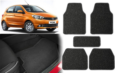 ANAYA G PVC, Rubber Standard Mat For  Tata Zica(Black)