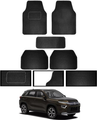 MSNP Fabric Standard Mat For  Toyota Urban Cruiser Hyryder(Black)