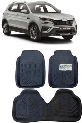 ARNEJA Polyutherine 3D Mat For  Skoda Kushaq(Black)