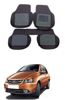 ARNEJA Leatherite 7D Mat For  Tata Indigo(Black)