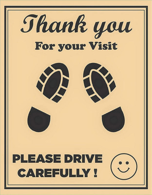 aksmit Paper Disposable Paper Mat For  Universal For Car(Brown)