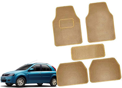 AUTO PEARL Polyester Standard Mat For  Hyundai Verito Vibe(Beige)