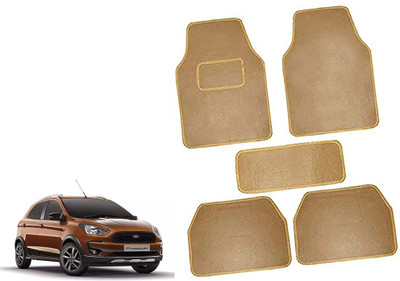 AUTO PEARL Polyester Standard Mat For  Ford Aspire(Beige)