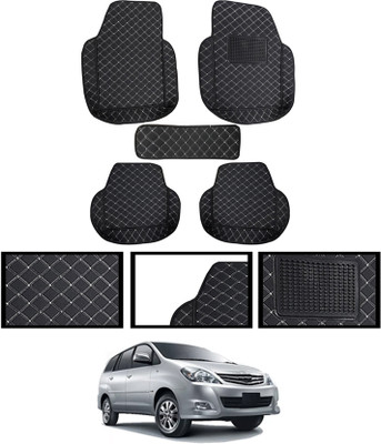 AYW Leatherite 7D Mat For  Toyota Innova(Black)
