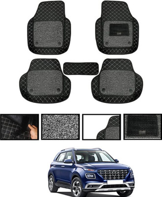 zplus Leatherite 7D Mat For  Hyundai Venue(Black)