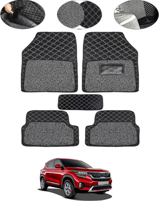 MSNP Leatherite 7D Mat For  Kia Seltos(Black)