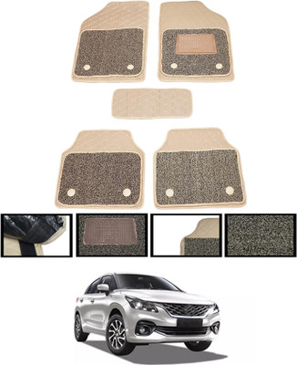 MATIES Leatherite 7D Mat For  Maruti Suzuki Baleno(Beige)