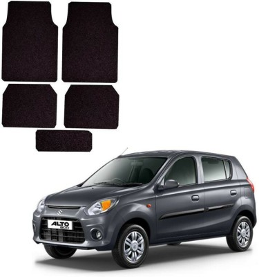 AutoKraftZ Plastic Standard Mat For  Maruti Suzuki Alto 800(Brown)