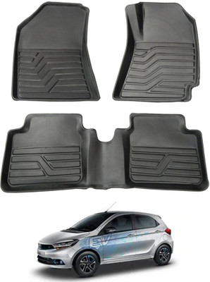 AYW PVC Tray Mat For  Tata Universal For Car(Black)