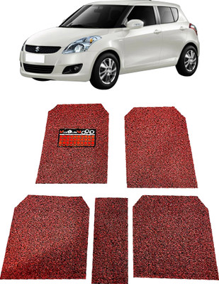 INSURE AUTOMOTIVE PVC Standard Mat For  Hyundai Creta(Red)