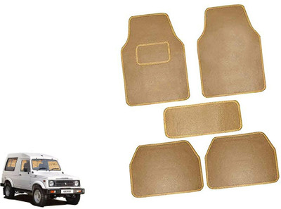 AUTO PEARL Polyester Standard Mat For  Maruti Gypsy King(Beige)