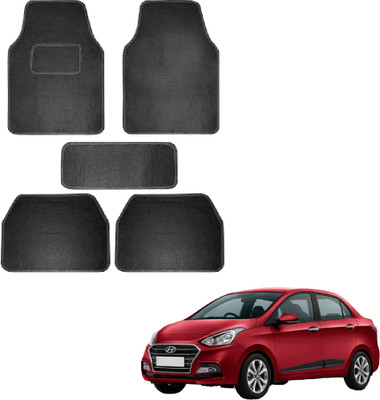 INSURE AUTOMOTIVE Vinyl Standard Mat For  Hyundai Xcent(Black)