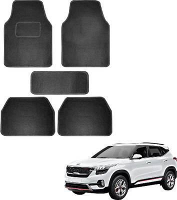 INSURE AUTOMOTIVE Vinyl Standard Mat For  Kia Seltos(Black)