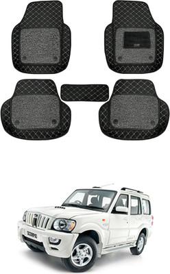 RKPSP Leatherite 7D Mat For  Mahindra Scorpio(Black)