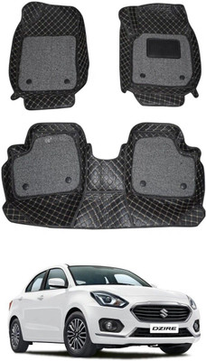 TOFIT ENTERPRISE Leatherite 7D Mat For  Maruti Suzuki Swift Dzire(Black)