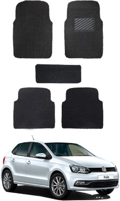 Autoxygen PVC Standard Mat For  Volkswagen Polo(Black)