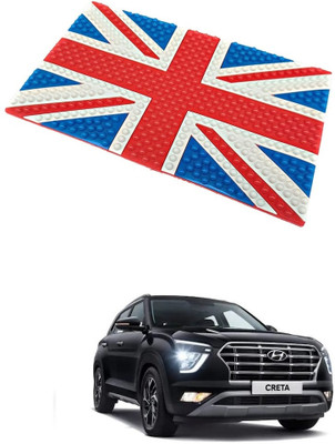 arneja trading company Rubber Standard Mat For  Hyundai Creta(Multicolor)