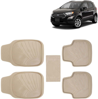 Kingsway PVC Tray Mat For  Ford Ecosport(Beige)